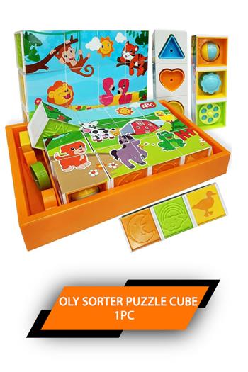 Oly Sorter Puzzle Cube 3+